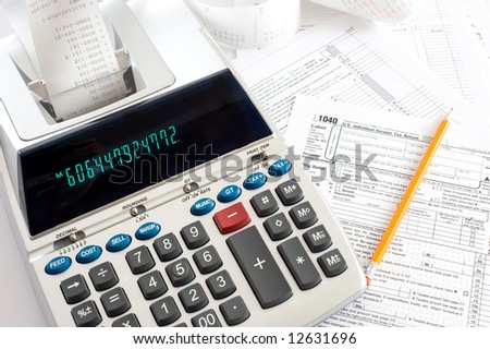 Adding Machine Stock Photos, Images, & Pictures 