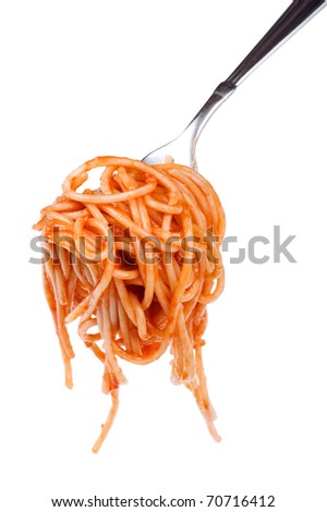 Object On White Food Spaghetti On Fork Makaroni Stock Photos Royalty Free Images Vectors