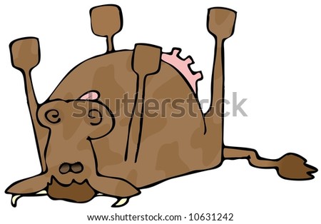 Dead Cow Stock Photos, Images, & Pictures | Shutterstock