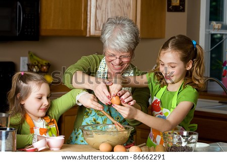 Grandma Cooking Stock Photos, Images, & Pictures 