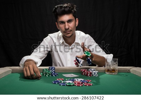 Kia poker player