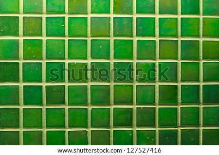 Bathroom Ceramic Green Tiles Stock Photos, Images, & Pictures