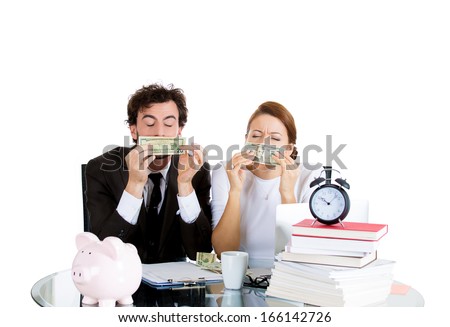 http://thumb9.shutterstock.com/display_pic_with_logo/696460/166142726/stock-photo-closeup-portrait-of-young-rich-couple-handsome-man-beautiful-woman-wiping-noses-smelling-cash-166142726.jpg