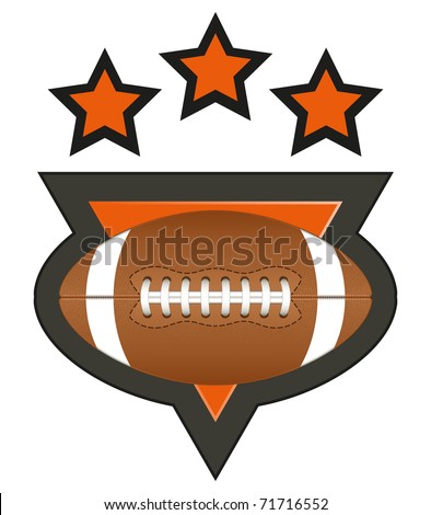 American Football Logo Stock Vector (Royalty Free) 71716552 - Shutterstock