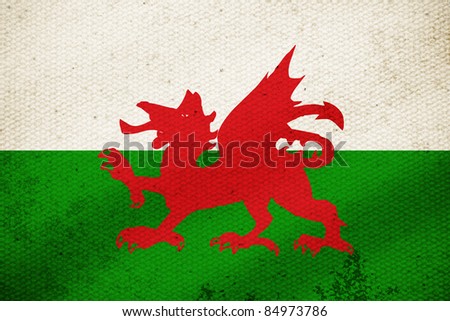 Green White Red Dragon Flag Green White Red Dragon Flag