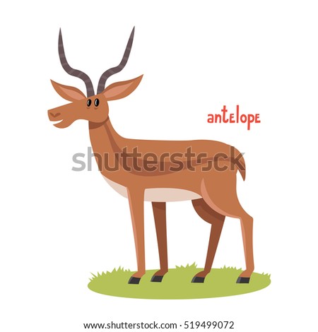 Antelope Stock Vectors, Images & Vector Art | Shutterstock