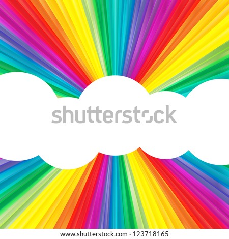 Color Burst Vector Background Stock Vector 123718165 - Shutterstock