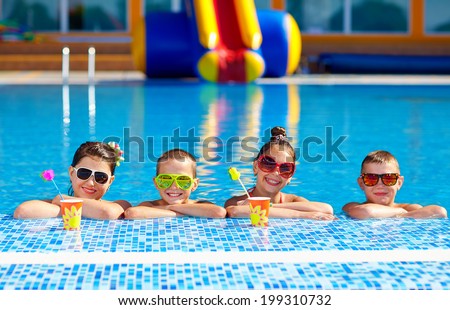 adult in kids pool