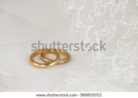 embroidered wedding rings