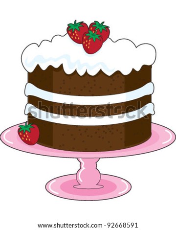 Strawberry Shortcake Stock Vectors & Vector Clip Art | Shutterstock