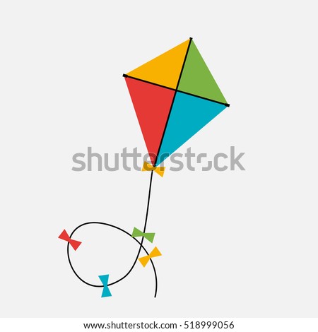 Kite Icon. Vector Illustration EPS10 Kite Icon. Vector Illustration EPS10