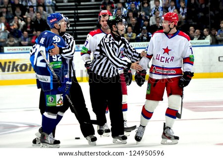  - stock-photo-minsk-belarus-september-the-conflict-between-teemu-laine-d-left-and-igor-radulov-during-khl-124950596