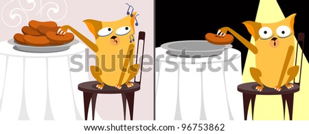 Guilty Cat Stock Illustrations & Cartoons | Shutterstock