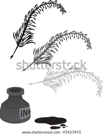 Spilled Ink Bottle Stock Vectors Vector Clip Art Shutterstock