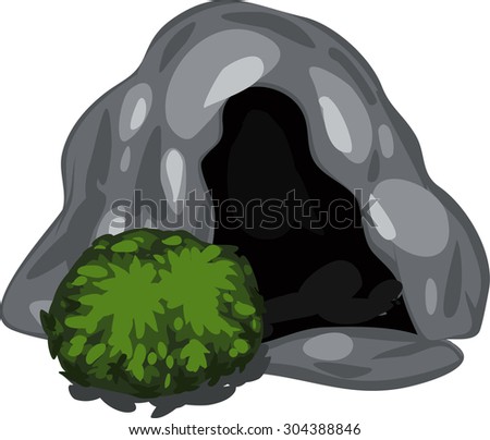 Stock Images Similar To Id 252999478 - Illustration Fantasy Cave With