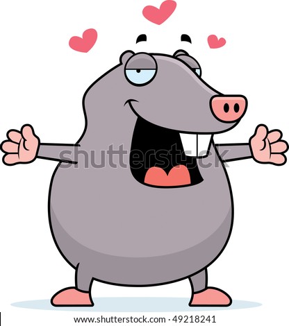 Mole Dancing Stock Vector Shutterstock