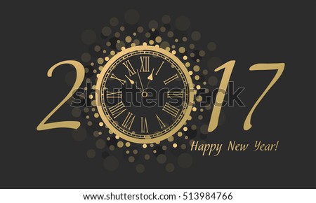 Happy New Year 2013 Stock Vector 113140663 - Shutterstock