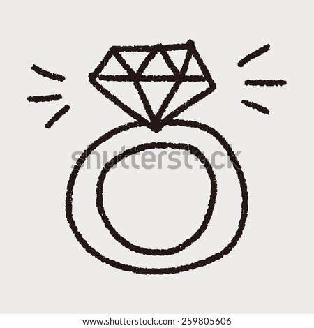 Sketch Pencil Wedding Rings Stock Vector 107261126 - Shutterstock