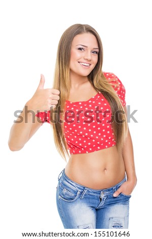 Teen Girl Midriff
