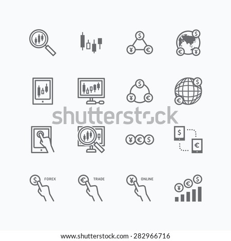 forex stock icons