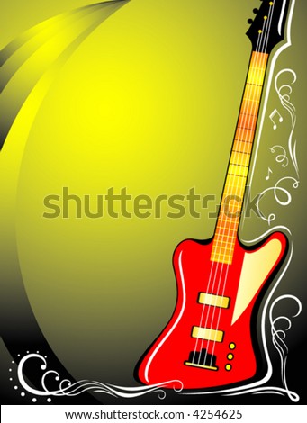 Musical Instrument Background Stock Illustration 4543846 - Shutterstock