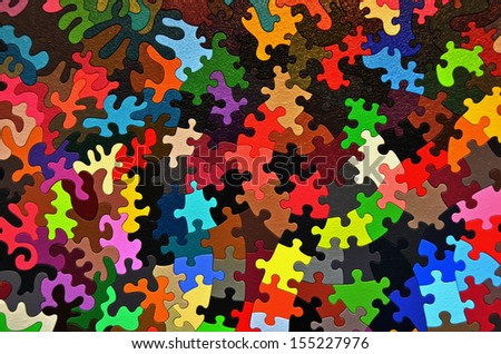 Colorful Puzzle Pieces Stock Illustration 9007744 - Shutterstock