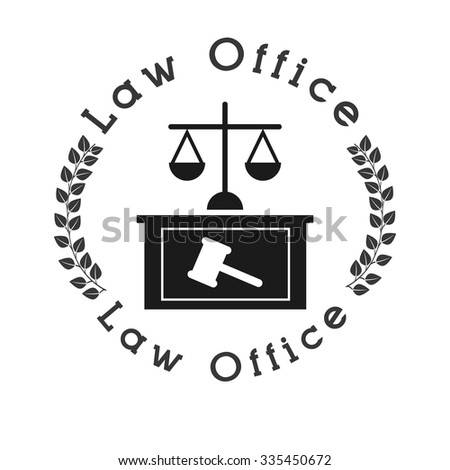 Legal+Scale+Logo+Seal justice and law design, vector illustration eps10 graphic - stock ...
