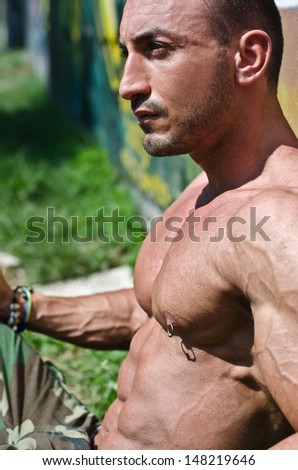 WOMAN BODYBUILDER NIPPLE woman bodybuilder nipple: