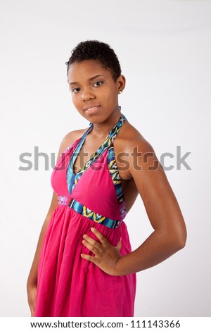 http://thumb9.shutterstock.com/display_pic_with_logo/87914/111143366/stock-photo-lovely-african-american-woman-with-red-dress-with-eye-contact-and-a-friendly-happy-smile-111143366.jpg