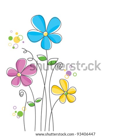 Flower Doodle Stock Photos, Images, & Pictures | Shutterstock