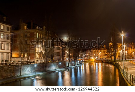  - stock-photo-ill-river-in-strasbourg-alsace-france-quai-charles-frey-126944522