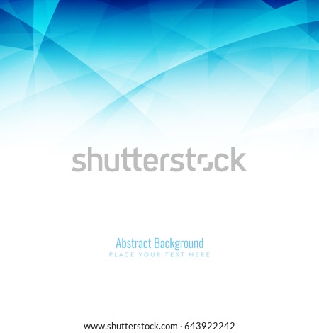 Abstract blue wavy modern background Abstract blue wavy modern background
