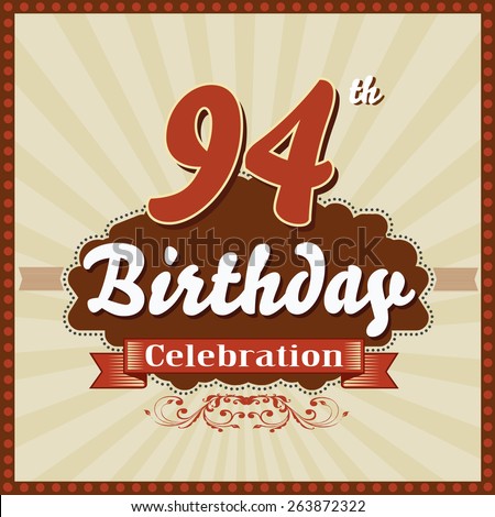 94th Birthday Stock Photos, Images, & Pictures | Shutterstock