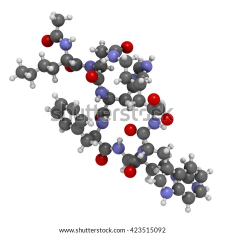 Bremelanotide female sexual dysfunction drug molecule (investigational ...