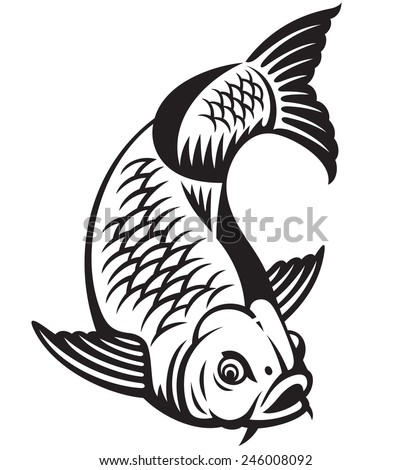 Koi fish cartoon Stock Photos, Images, & Pictures | Shutterstock