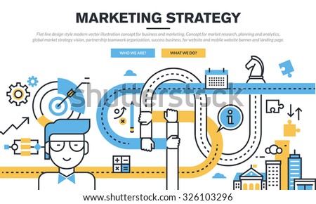 Marketing research concept