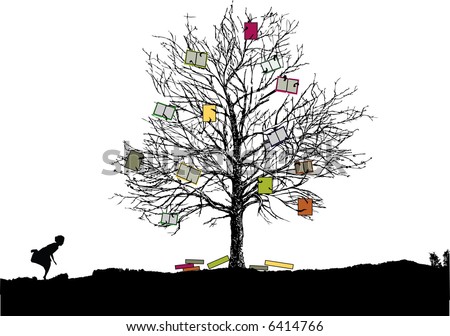 Stock Images similar to ID 110458478 - tree book