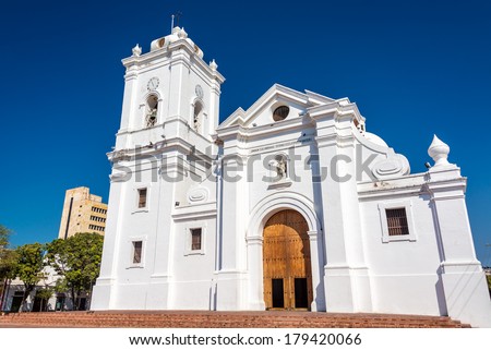  - stock-photo-white-cathedral-of-santa-marta-colombia-with-a-beautiful-deep-blue-sky-179420066