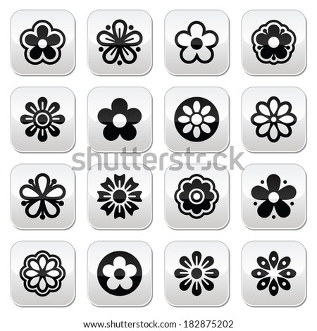 Flower Head Stock Vectors & Vector Clip Art | Shutterstock