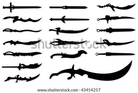 Swords Stock Vector 7417288 - Shutterstock