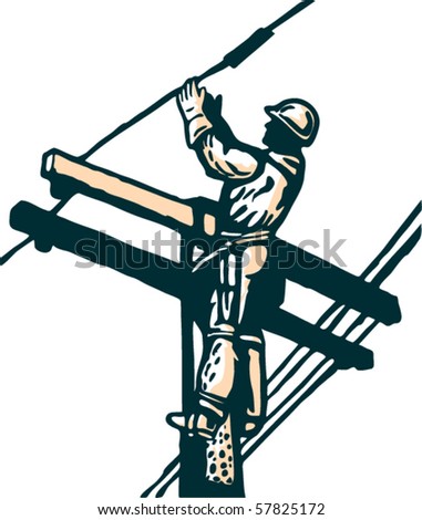 Power Lineman Stock Photos, Images, & Pictures 