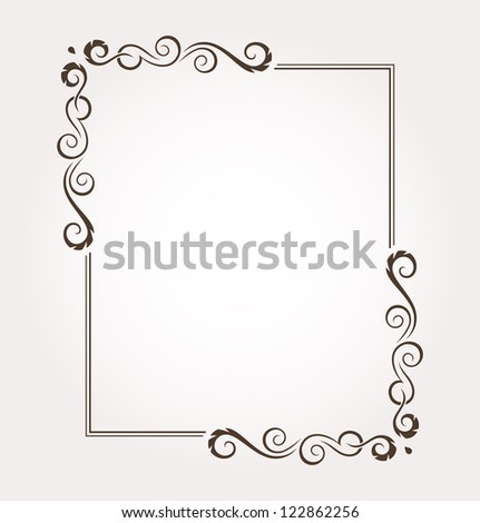 fancy border template