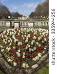 Small photo of PORT SUNLIGHT, MERSEYSIDE/UK - APRIL 04, 2015: Hillsborough Memorial Garden. The memorial was erected in 1984 following the Hillsborough disaster and in memory of those who lost their lives.