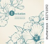 Floral Frame Background Design