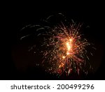 outbreaks of fireworks isolated ...