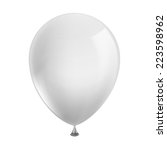 Image of Colorful Balloons Isolated on White Background | Freebie