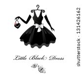 Little Girl Dress Clipart