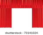 Free Vector White Curtains