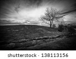 dramatic landscape image of an...