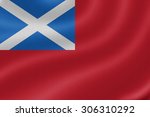 scottish red ensign flag on the ...